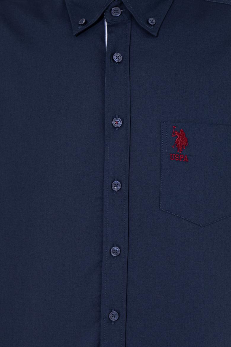 Erkek Lacivert Uzun Kollu Gömlek - 50257151016