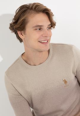 Erkek Camel Melanj Kazak - 50252199031