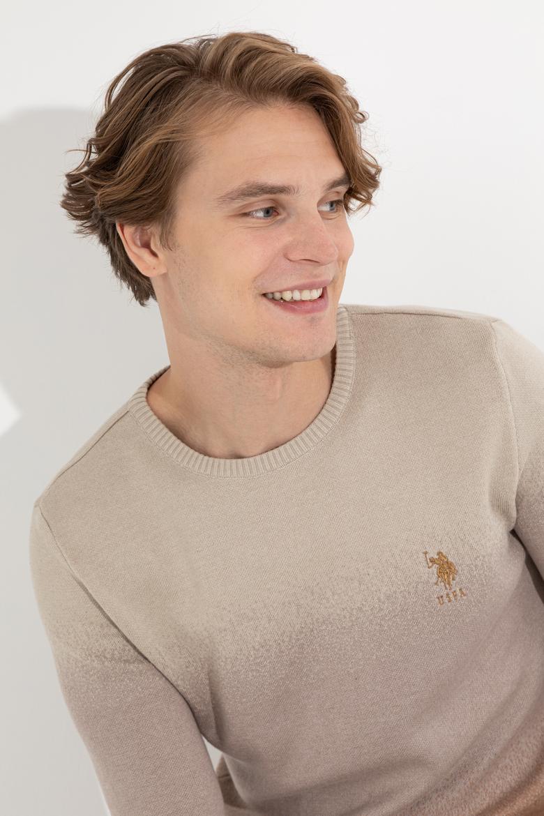 Erkek Camel Melanj Kazak - 50252199031