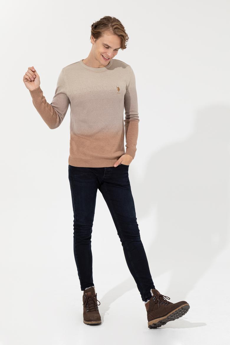 Erkek Camel Melanj Kazak - 50252199031