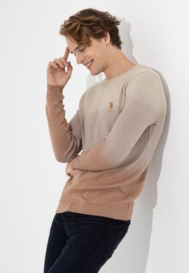 Erkek Camel Melanj Kazak - 50252199031