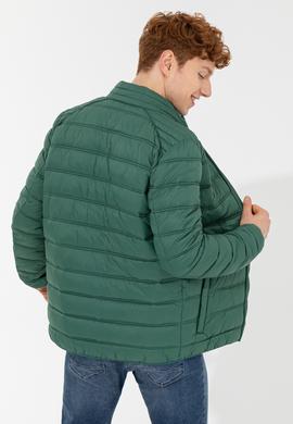 Erkek Yeşil Mont - 50255687034