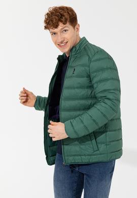 Erkek Yeşil Mont - 50255687034