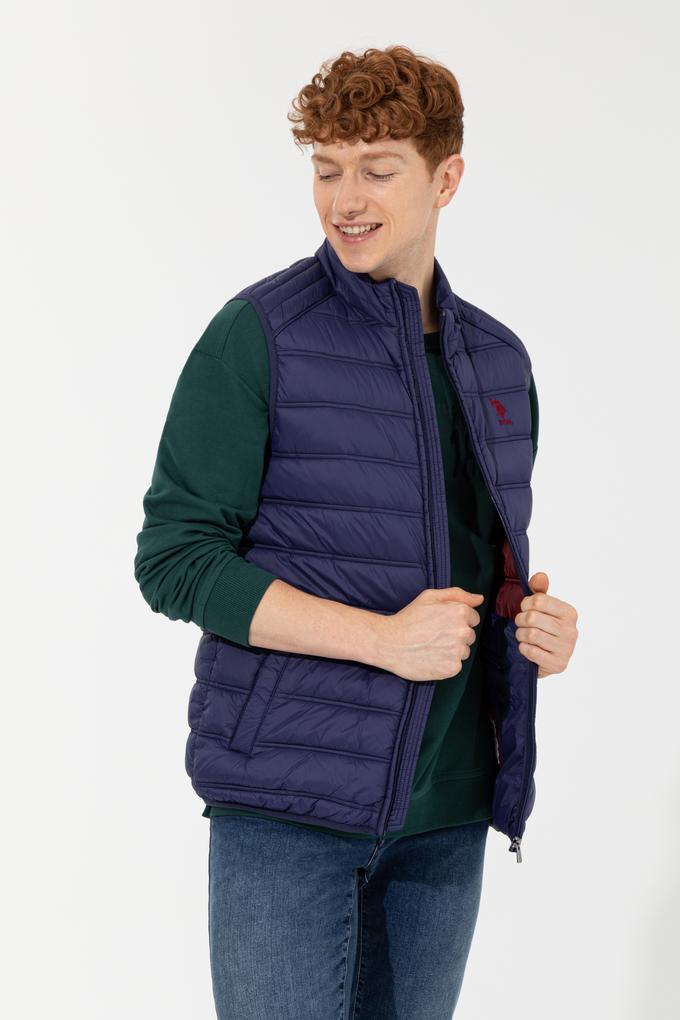 Erkek Lacivert Yelek