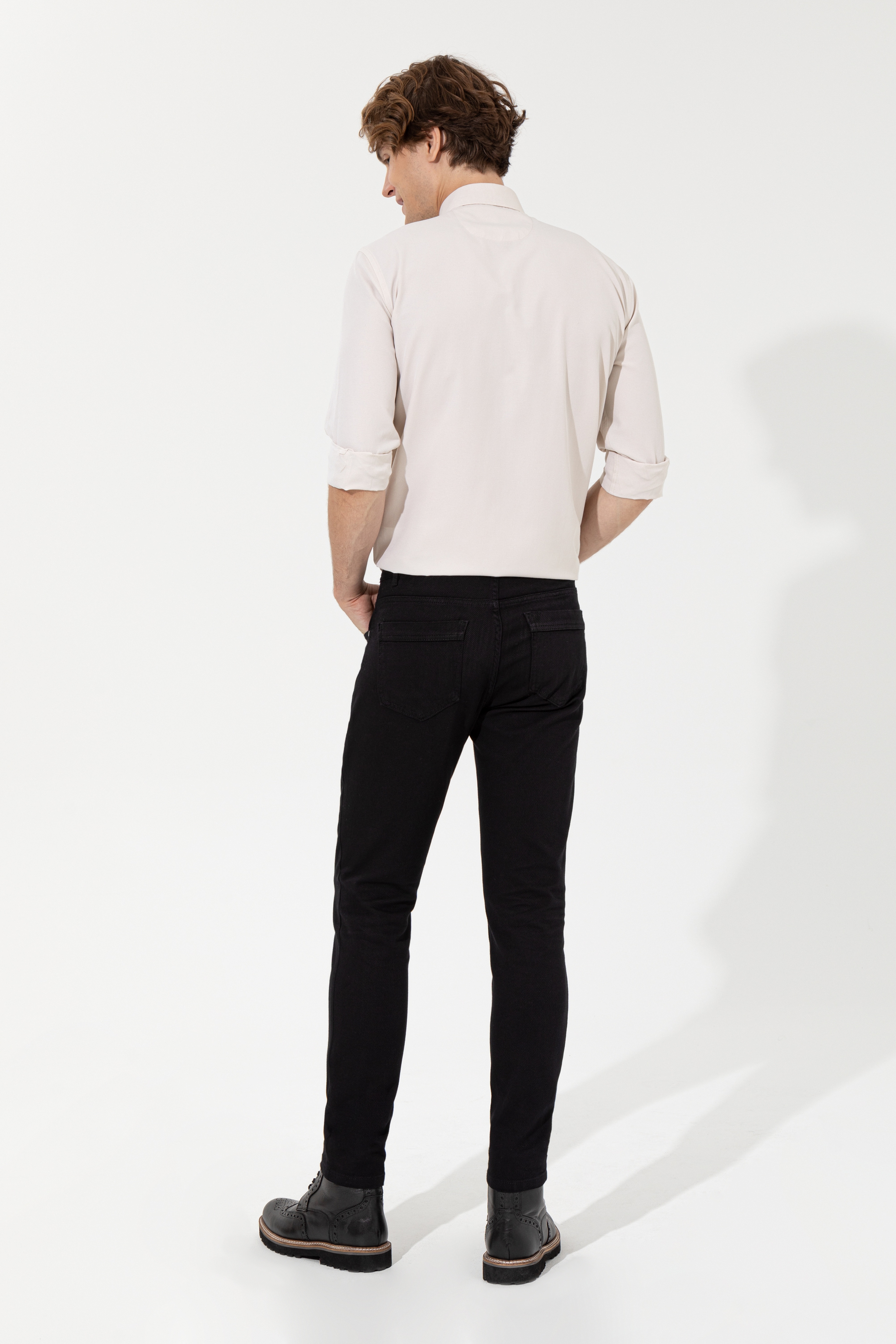 Erkek Siyah Chinos - Image 4
