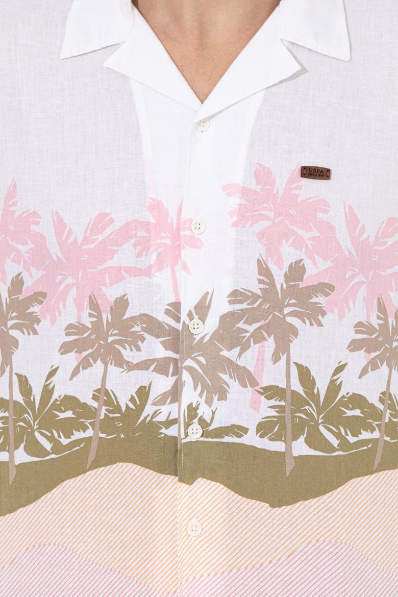 Erkek Somon Kısa Kollu Gömlek - 50246762011