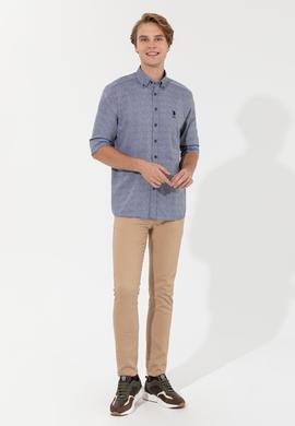 Erkek Lacivert Uzun Kollu Gömlek - 50256405001