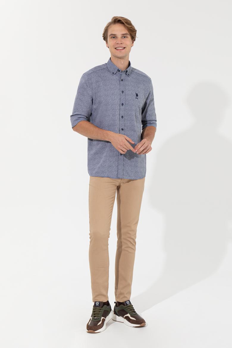 Erkek Lacivert Uzun Kollu Gömlek - 50256405001