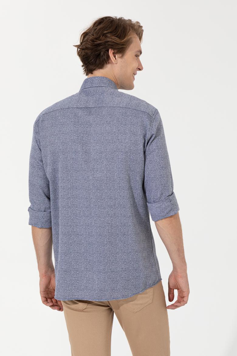 Erkek Lacivert Uzun Kollu Gömlek - 50256405001