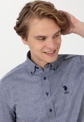 Erkek Lacivert Uzun Kollu Gömlek - 50256405001