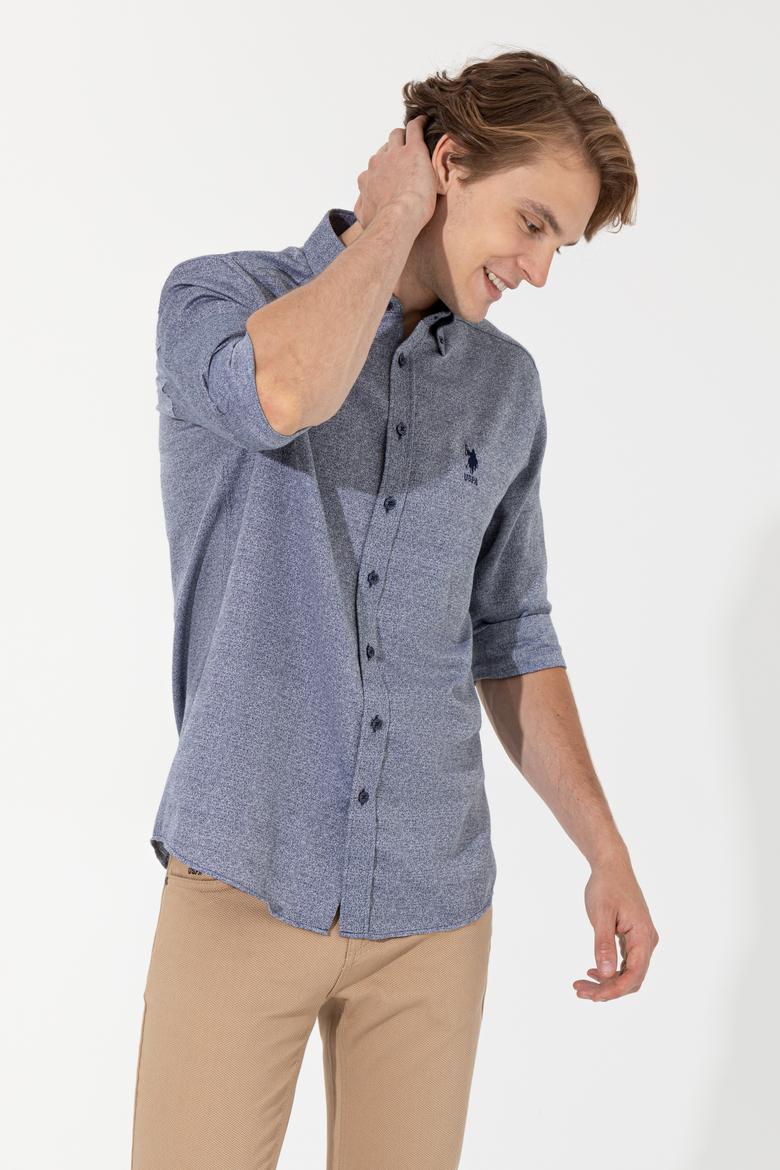 Erkek Lacivert Uzun Kollu Gömlek - 50256405001