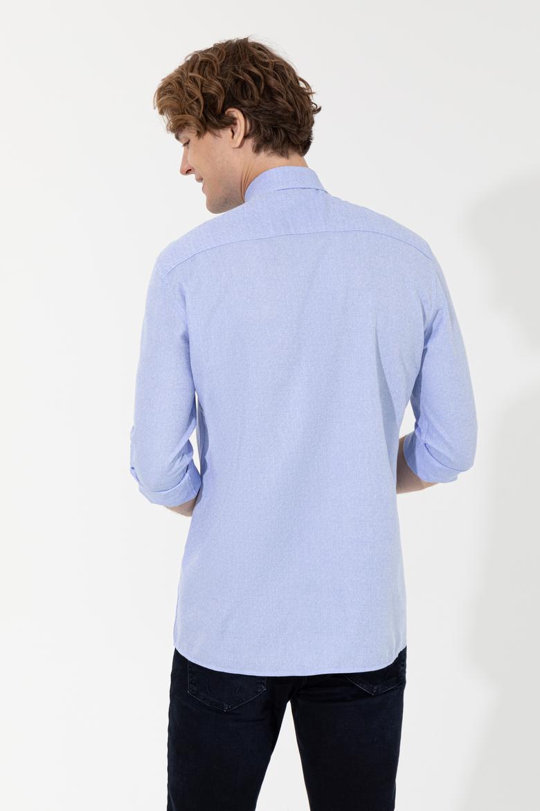 Erkek Mavi Uzun Kollu Gömlek - 50256405018