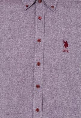 Erkek Vişne Uzun Kollu Gömlek - 50256405036