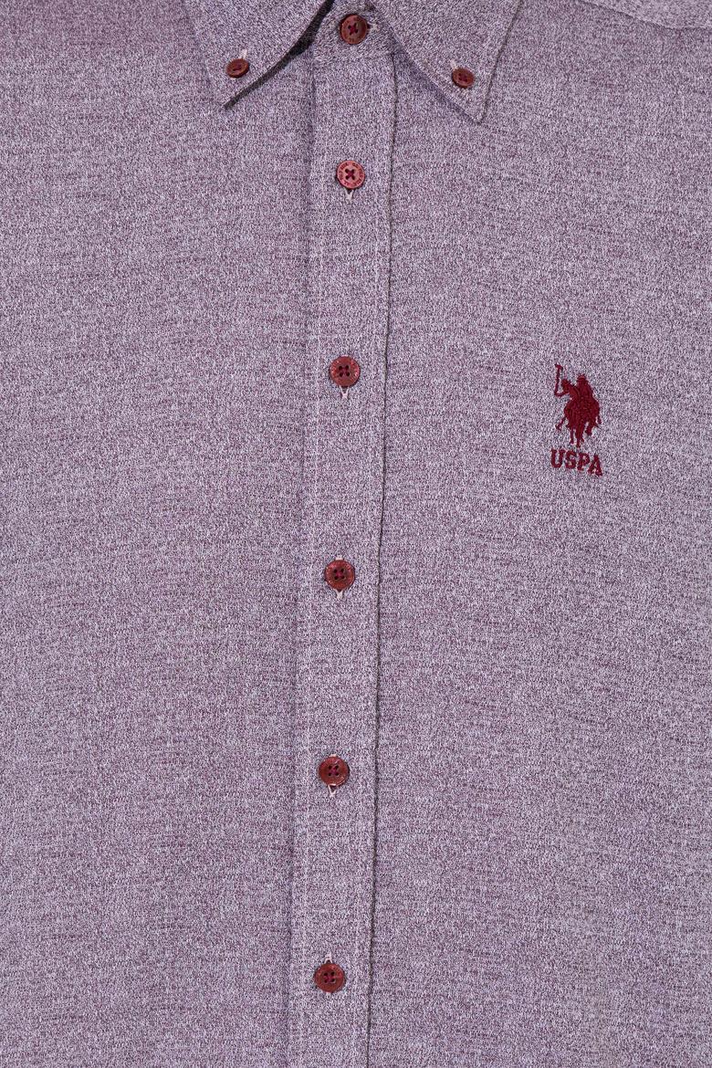 Erkek Vişne Uzun Kollu Gömlek - 50256405036