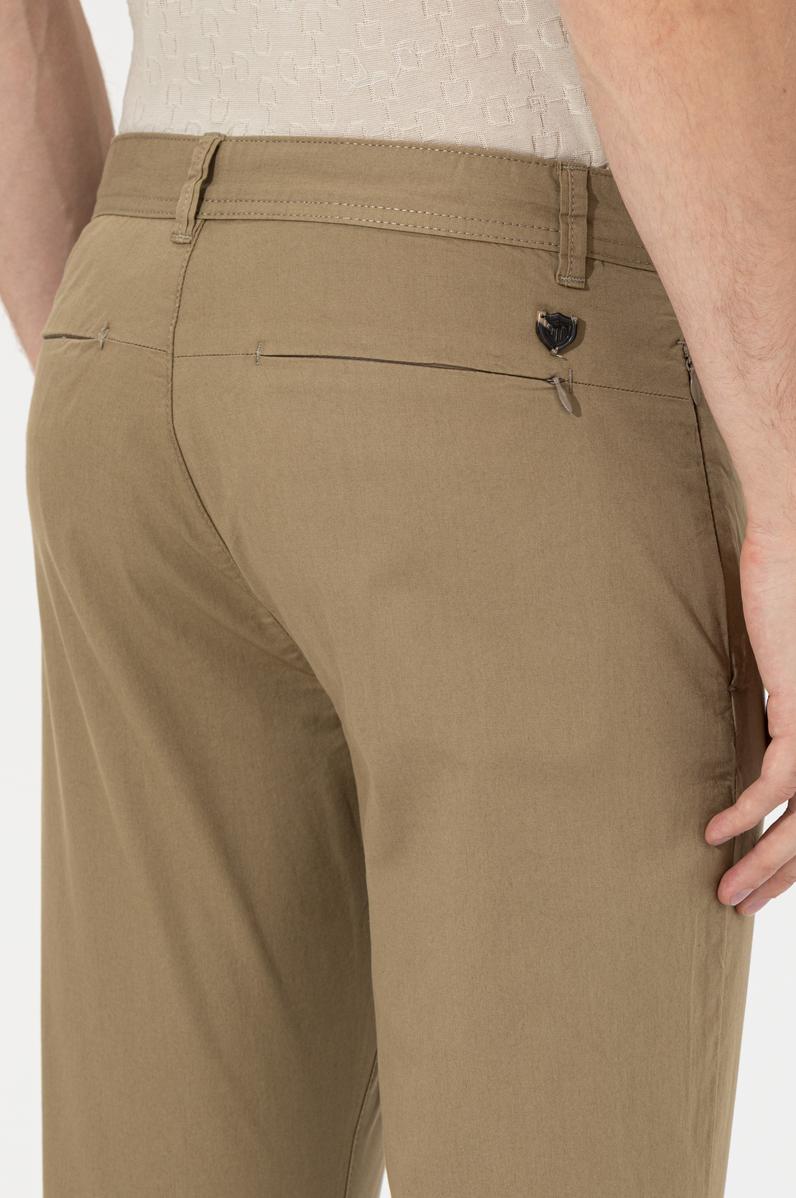 Erkek Carrot Fit Koyu Haki Kanvas Pantolon