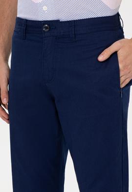 Erkek Lacivert Kanvas Pantolon - 50249843006