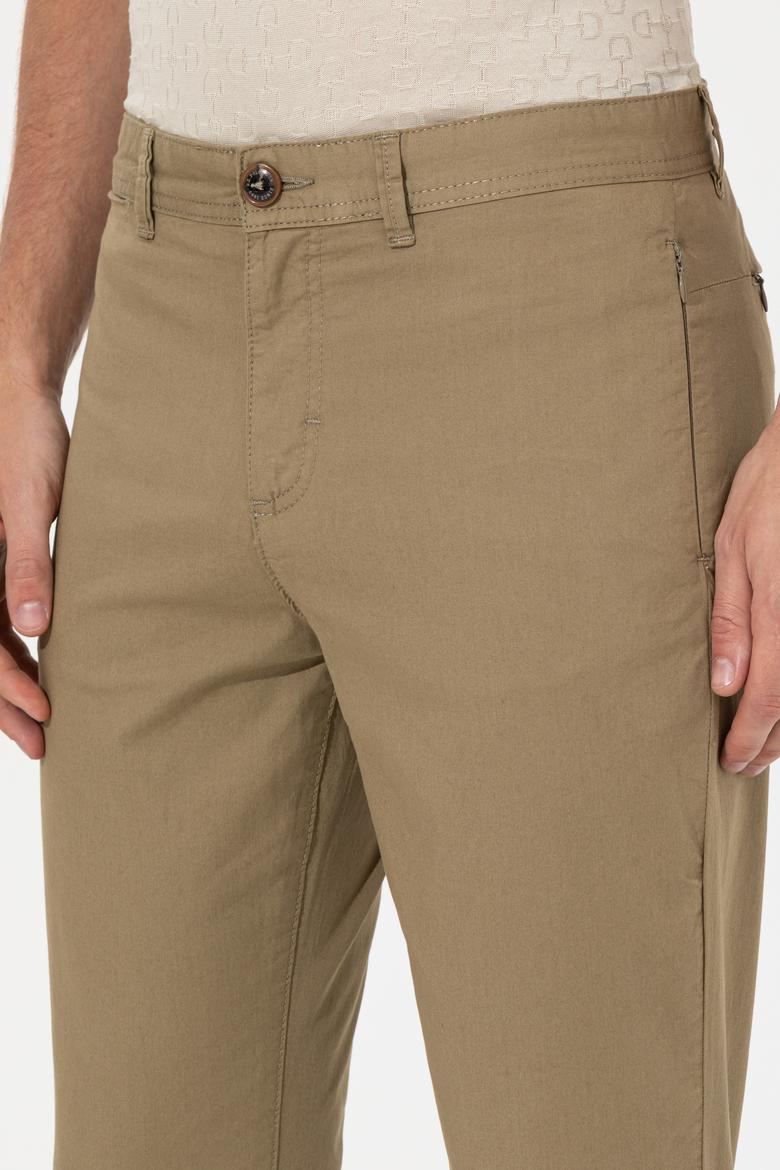 Erkek Koyu Haki Kanvas Pantolon - 50249843021