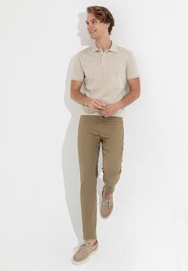 Erkek Koyu Haki Kanvas Pantolon - 50249843021