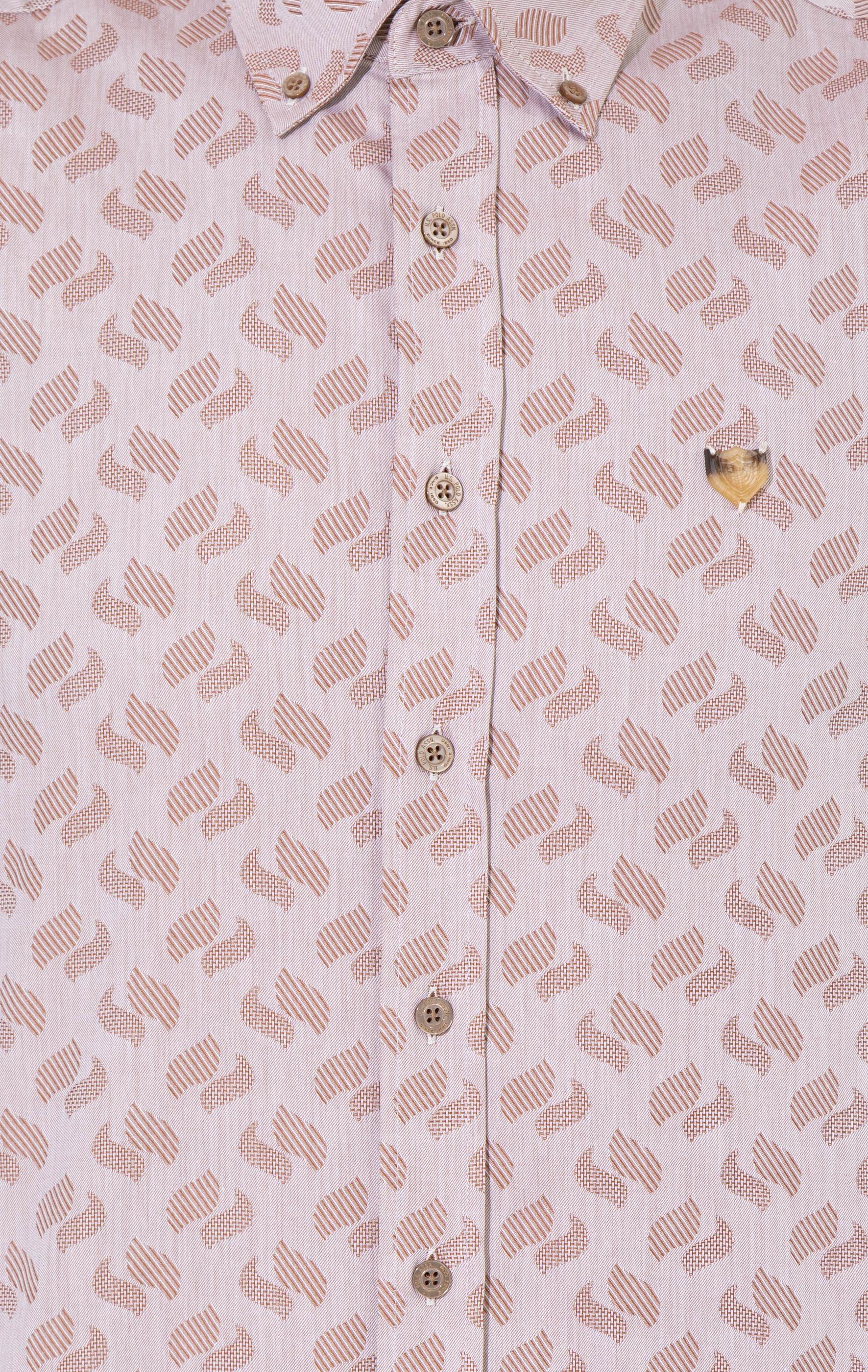 Erkek Camel Uzun Kollu Gömlek