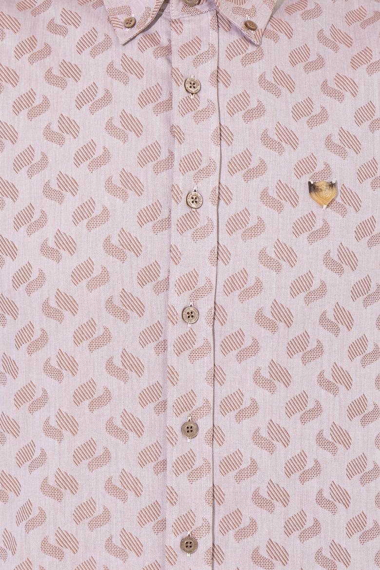 Erkek Camel Uzun Kollu Gömlek - 50254246003