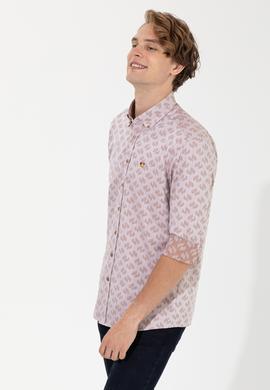 Erkek Camel Uzun Kollu Gömlek - 50254246003