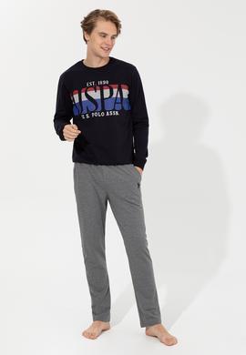 Erkek Lacivert Pijama Takımı - 50264653003