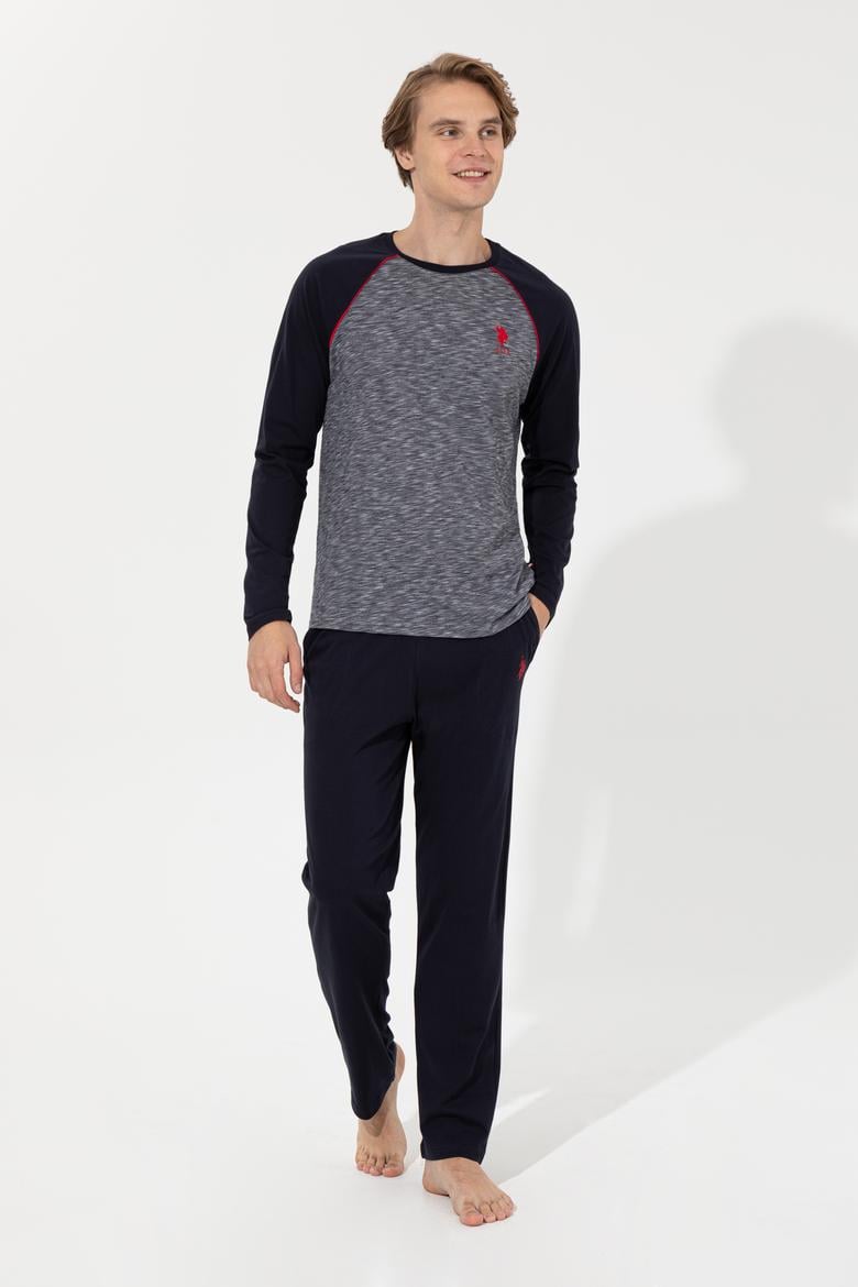 Erkek Lacivert Pijama Takımı