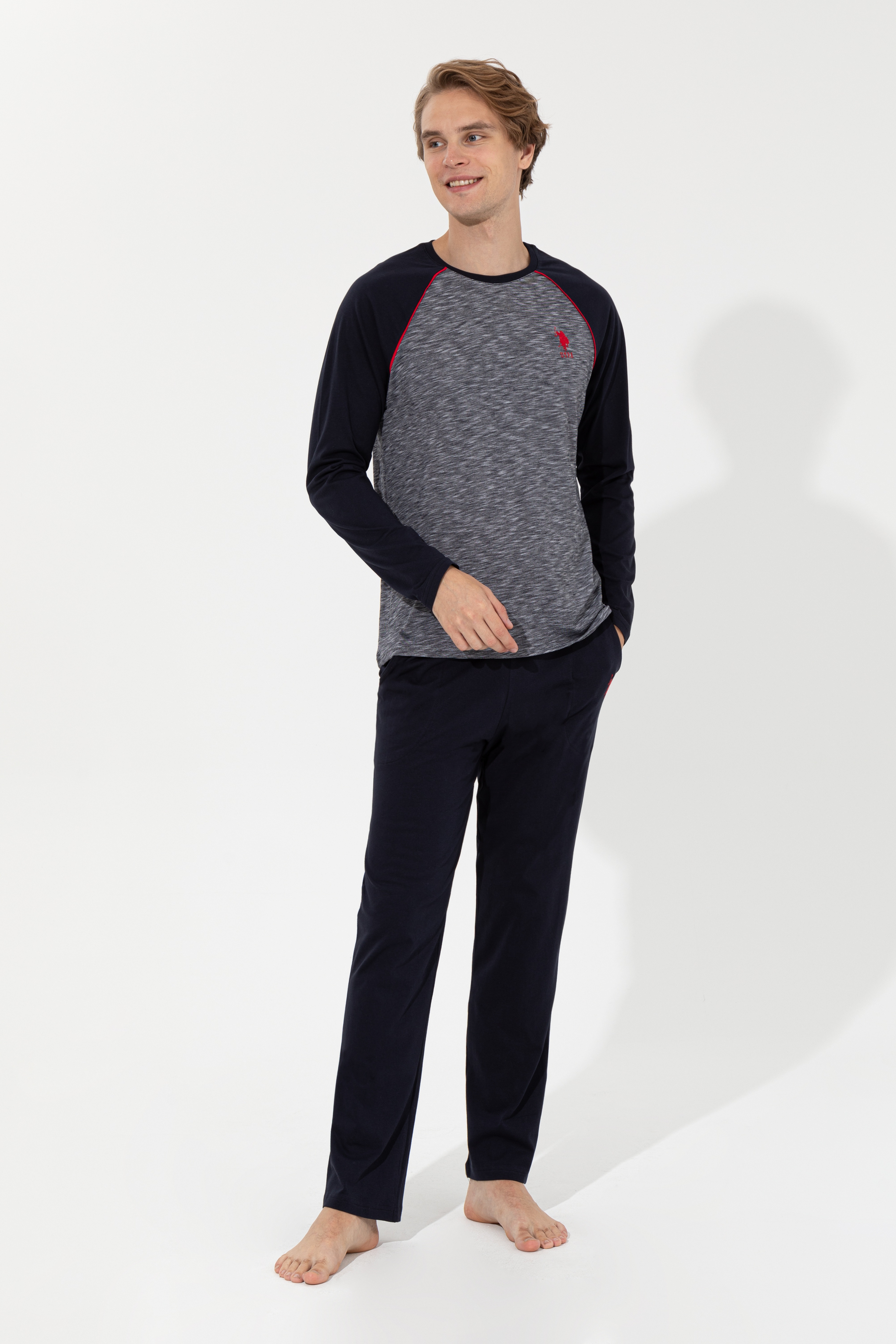 Erkek Lacivert Pijama Takımı - Image 2