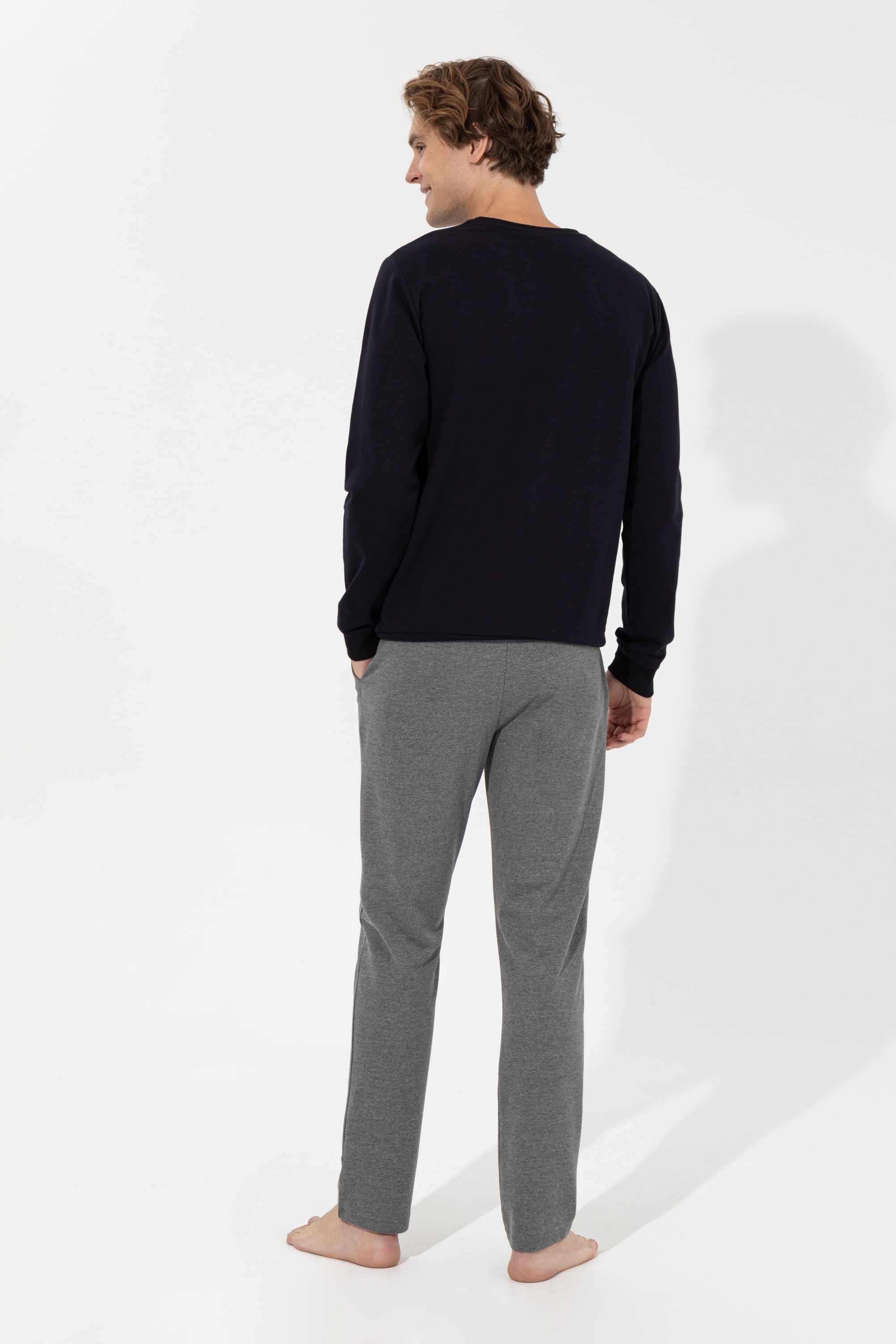Erkek Lacivert Pijama Takımı - Image 3