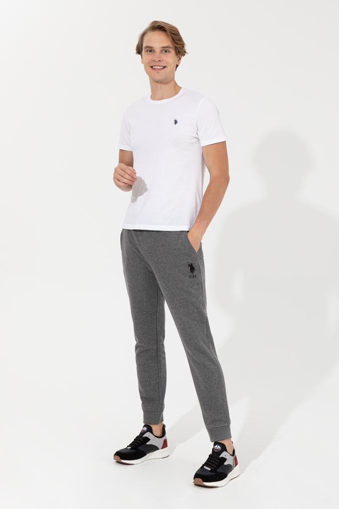 Erkek Antrasit Melanj Eşofman Altı