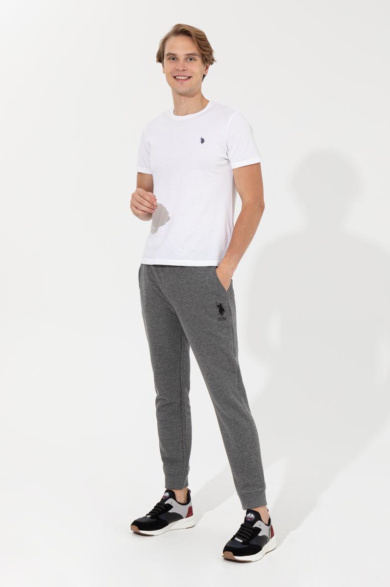 Erkek Antrasit Melanj Eşofman Altı