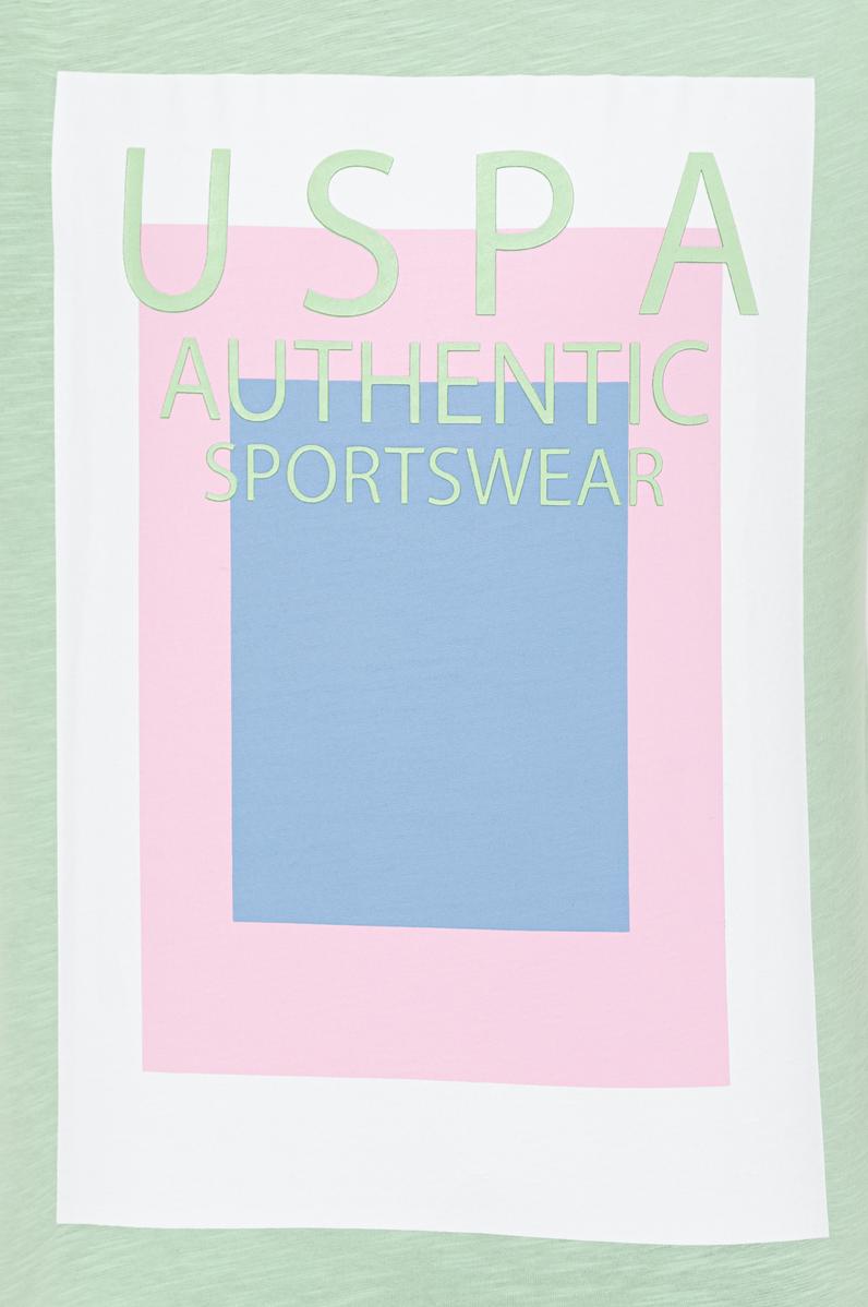 Erkek Mint Bisiklet Yaka Tişört