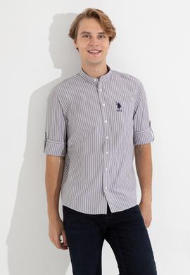 Erkek Gri Uzun Kollu Gömlek - 50254145017