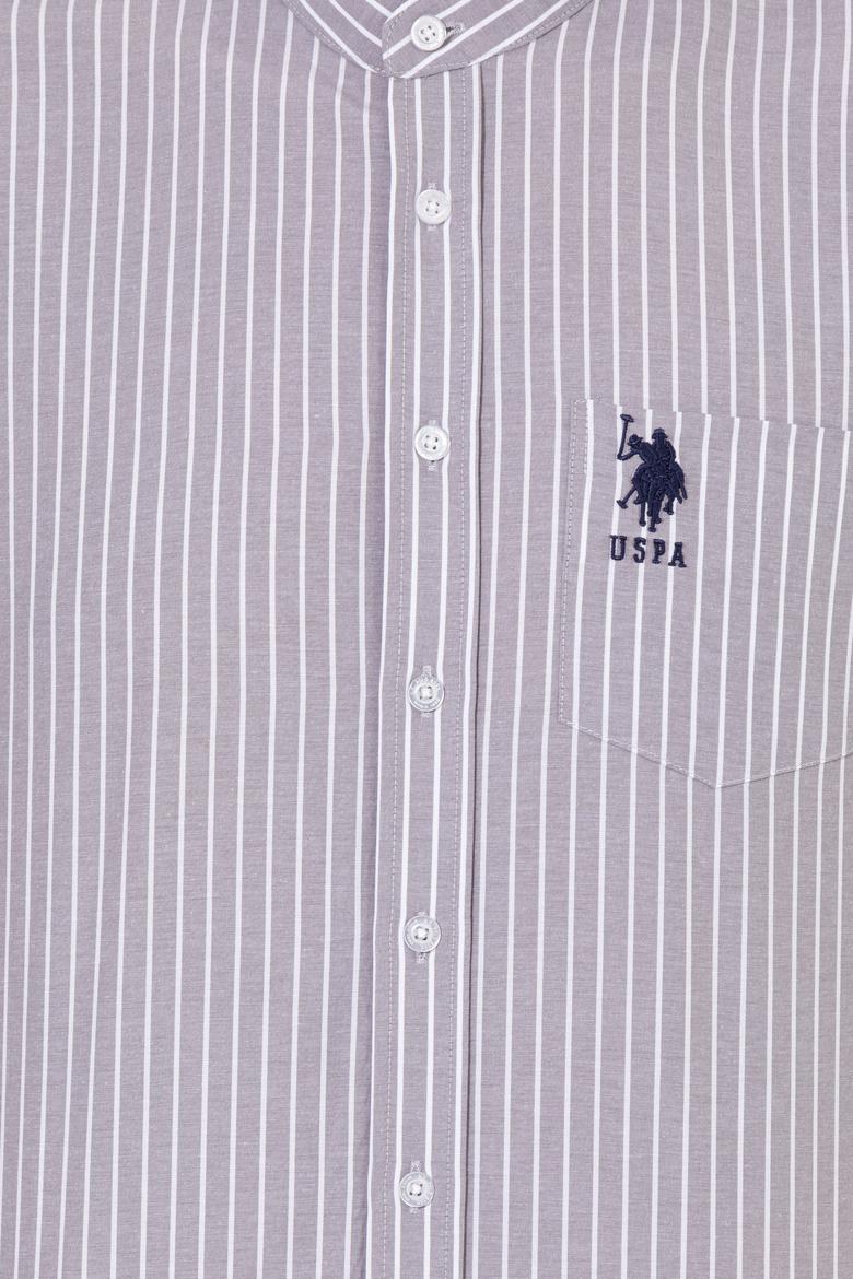 Erkek Gri Uzun Kollu Gömlek - 50254145017