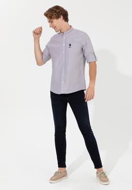 Erkek Gri Uzun Kollu Gömlek - 50254145017