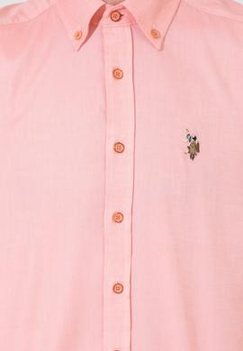 Erkek Somon Uzun Kollu Basic Gömlek - 50249487046