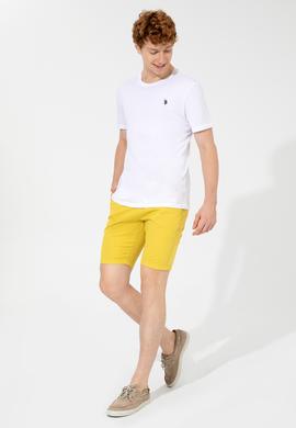 Erkek Safran Dokuma Şort - 50246116032