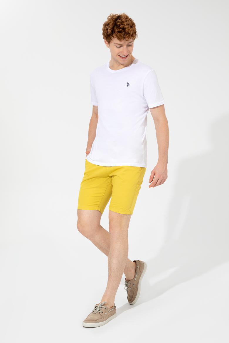 Erkek Safran Dokuma Şort - 50246116032