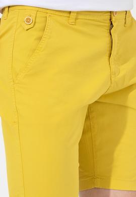 Erkek Safran Dokuma Şort - 50246116032