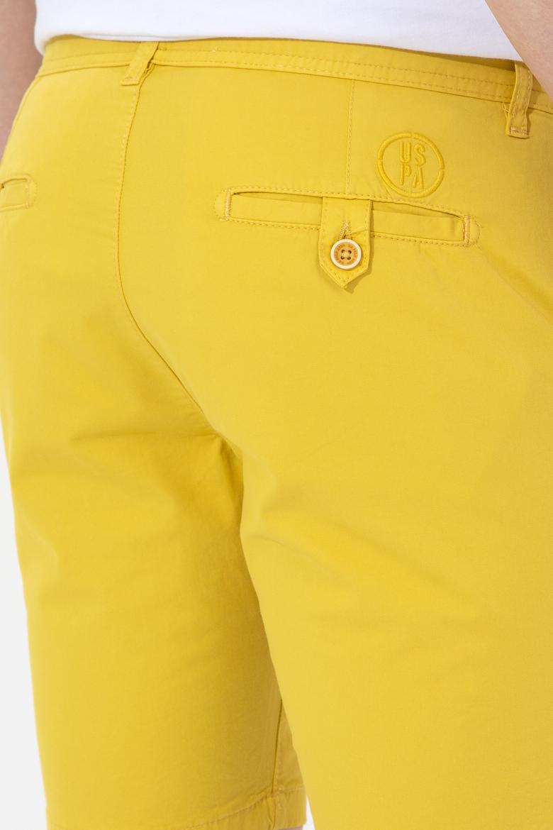 Erkek Safran Dokuma Şort - 50246116032