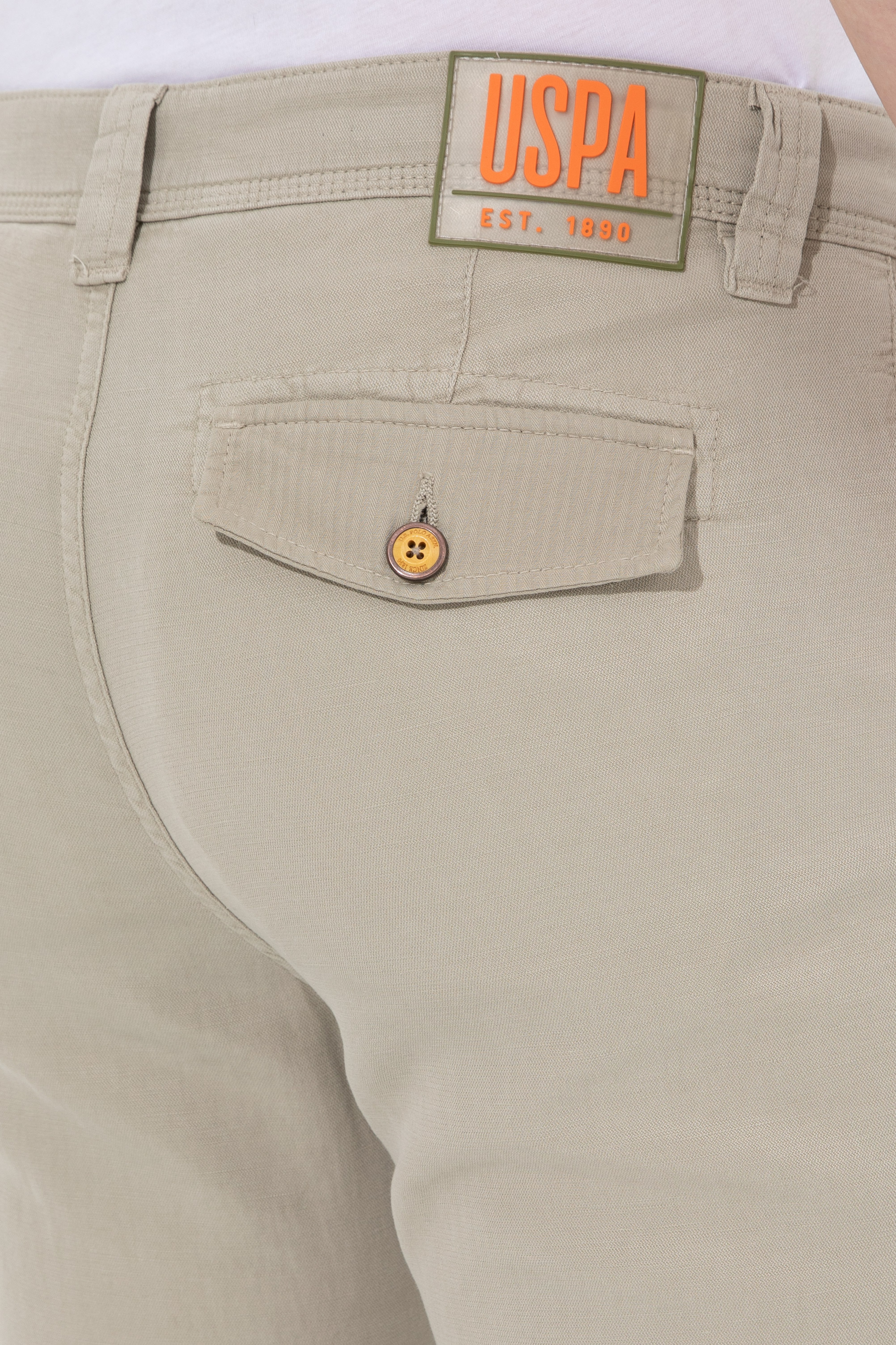 Erkek Jogger Fit Haki Kanvas Pantolon