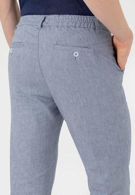 Erkek Mavi Kanvas Pantolon - 50246092014