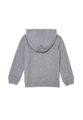 Erkek Çocuk Gri Melanj Basic Sweatshirt - 50253475010