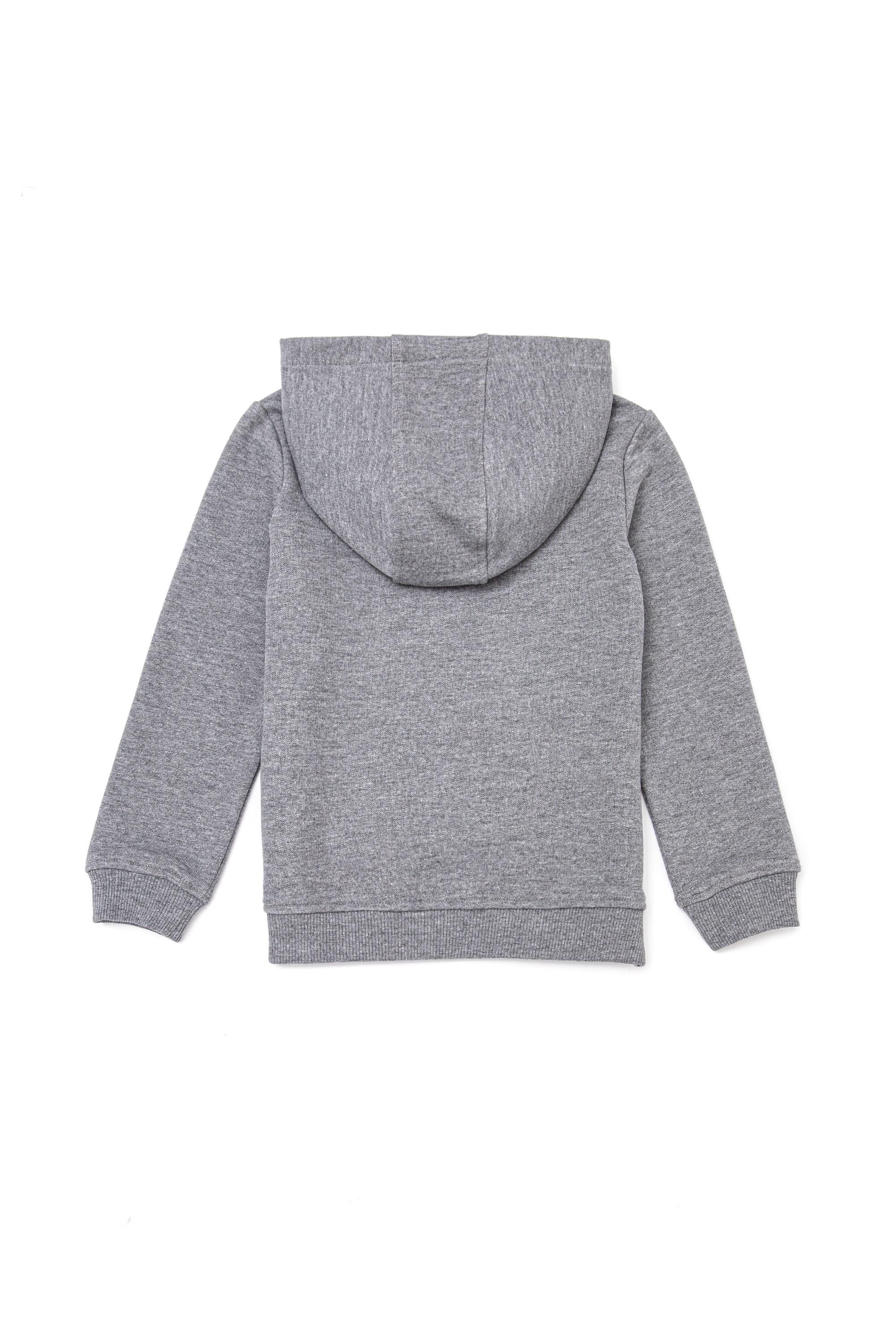 Erkek Çocuk Gri Melanj Basic Sweatshirt - Image 2