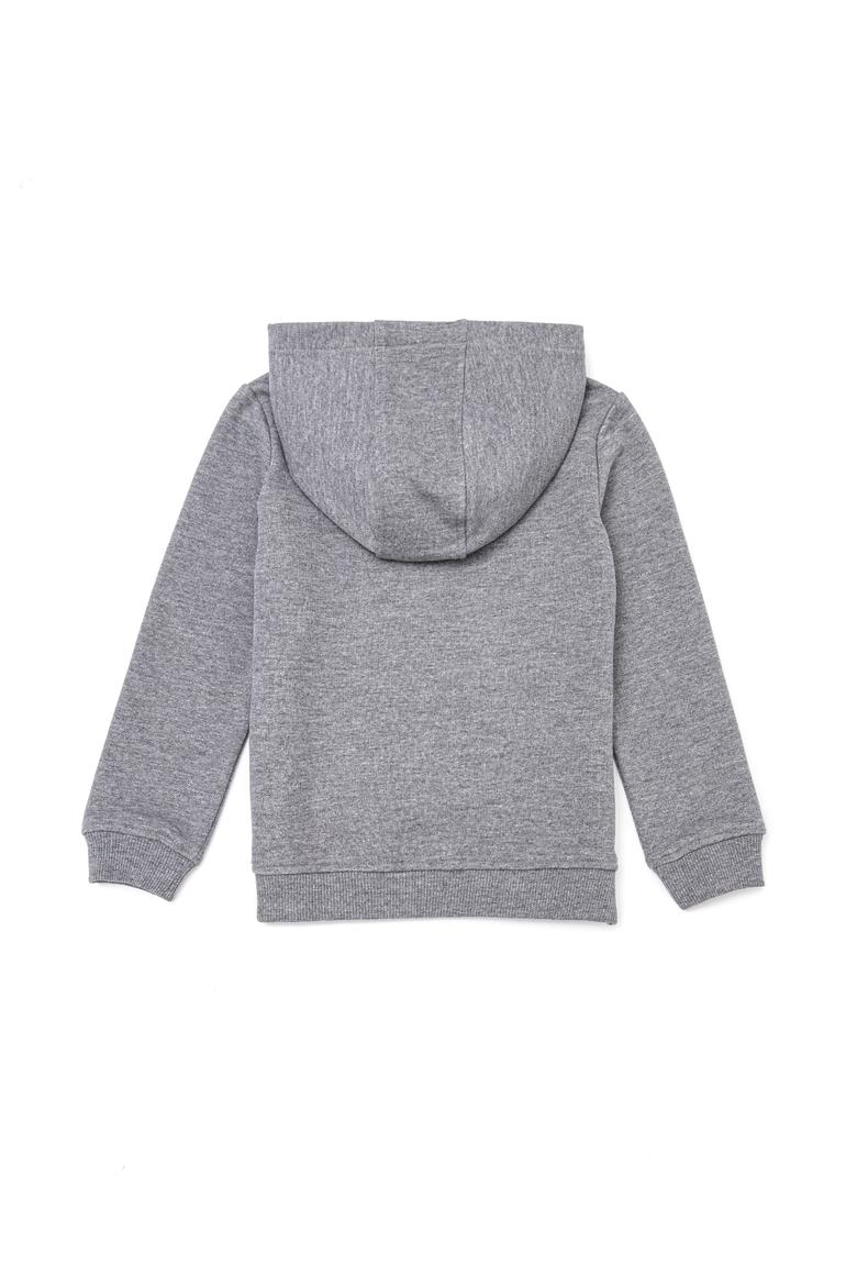 Erkek Çocuk Gri Melanj Basic Sweatshirt - 50253475010