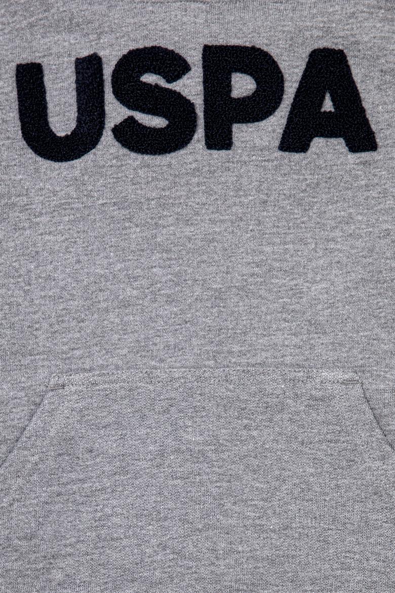 Erkek Çocuk Gri Melanj Basic Sweatshirt - 50253475010