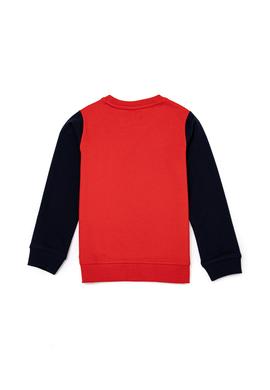 Çocuk Kırmızı Bisiklet Yaka Sweatshirt - 50256860021