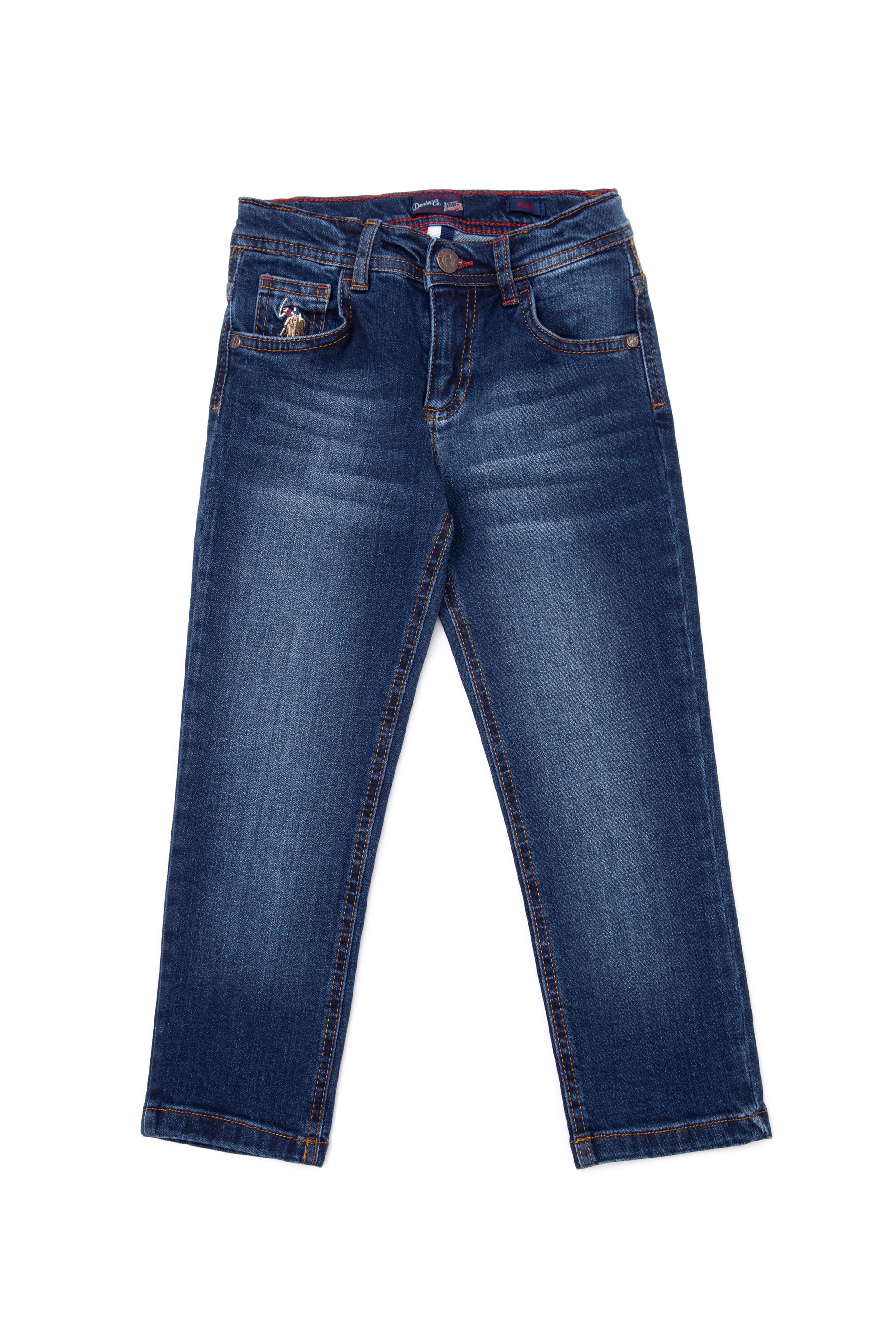 Erkek Çocuk Koyu Mavi Jean Pantolon - Image 2