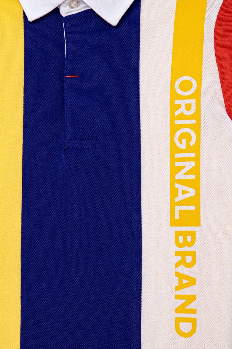 Erkek Çocuk Açık Sarı Polo Yaka Tişört - 50248441008