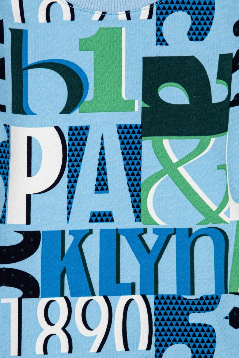 Erkek Çocuk Mavi Sweatshirt - 50253416014